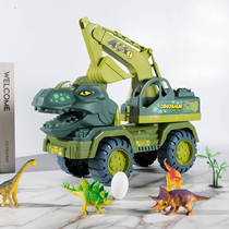 Oversized childrens toy excavator boy 2021 new toy car three-year-old child excavator engineering vehicle
