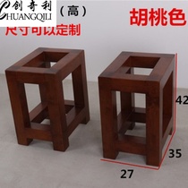 Solid wood speaker tripod Wooden floor audio rack Small bookshelf box shelf surround bracket rack power amplifier rack HIFI