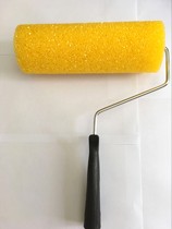 9 inch) muscle texture paint embossing roller semi-open hair diatom mud pulling roller with handle Art special tool