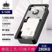 Glass door floor spring Bank crown S1400 Bearing 280 kg Heavy duty framed frameless door floor spring door accessories