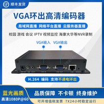 H 265 H 264 VGA Video Encoder Computer VGA to Network Stream Signal GB28181 ONVIF