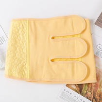 Girly postpartum abdomen with Autumn lunar November sub-tied corset with maternal restraining birth laparotomy waist light