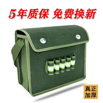 Canvas Kit Thicken Wear and repair Large capacity electrician Package Multi-functional storage bag Hardware Laubao Site Package