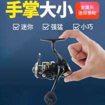 No gap fishing wheel spinning wheel full metal raft fishing Sea Rod Mini Micromatter Wheel Road Subminiature Fish Wheel