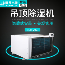 Industrial dehumidifier High-power ceiling dehumidifier 480L warehouse aspirator basement commercial dehumidifier