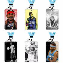 Basketball Alan Iverson card set Student meal card Campus card ID Bus card Halter neck access control factory card set