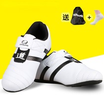 Taekwondo shoes Childrens boys training shoes womens soft soles adult martial arts shoes early taekwondo shoes f