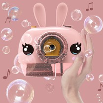 Childrens camera Camera electric bubble machine Girl heart ins net red handheld bubble blowing girl baby non-toxic