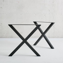 Iron table leg custom table leg bracket office table leg metal tripod simple table leg large board table table rack