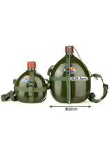 Old-fashioned kettle military aluminum kettle pot small Army fan supplies collection outdoor large-capacity marching camping water bag