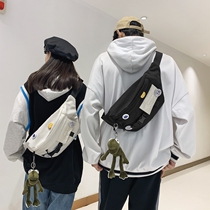 Tide Skew Satchel Mens Day Department Minimalist Sports Chest Bag Large Capacity Fanny Pack Casual Backpack Female Skewed Shoulder Bag Tide Cards
