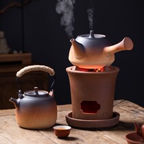 Chaoshan red mud charcoal stove blast stove tea cooker ceramic kettle health pottery pot retro Kung Fu Tea stove Outdoor