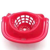 Drag bucket squeeze water frame dewatering basket Old-fashioned mopping bucket accessories wring device mop bucket hand squeeze water rack drain?l
