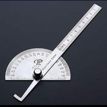 Tools 180 degree universal angle ruler Measuring angle protractor Woodworking index gauge Carbon steel angle gauge