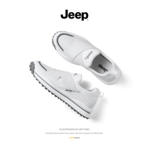 jeep jeep mens shoes 2021 new summer breathable wild Forrest gump sports board shoes summer thick-soled white tide shoes
