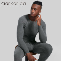 (Exclusive for Members) Men's Thermal Underwear Men's Cashmere Thickened Backing Autumn Clothes and Trousers Set Cashmere Cotton Sweater