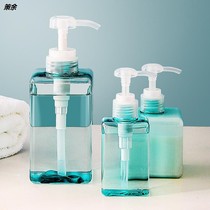 Shampoo laundry hand sanitizer shower gel empty bottle squeezed press lotion travel bottle set Portable