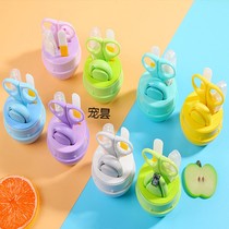Baby baby child safety nail scissors set newborn baby nail clippers