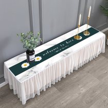 TV cabinet cover full tea table tablecloth living room fabric lace rectangular table cover tea machine cloth mat dust cover