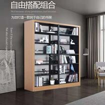 Library Steel Bookshelf Modern Reading Room Data Rack Archive Picture Book Shelf Multi-storey Bookstore Book Cabinet School