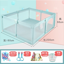 Baby climbing mat with fence climbing mat integrated small space living room playing mat standing anti-fall children