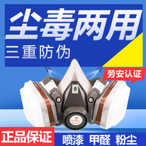 Gas mask dust mask formaldehyde dust paint electric welding chemical gas pesticide breathing mouth and nose