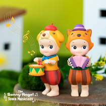 Sonny Angel small town musician series fairy tale series doll single blind box Tide play doll hand