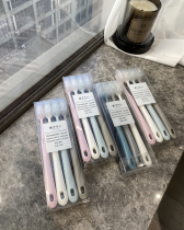 HCMSP081 Agod Morandi Color Department ~ 2022 New soft pure color minimalist about 4 Fitted Toothbrushes