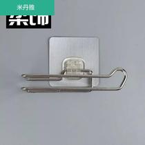 Wash towel storage box Wall-mounted reel storage box Wall-mounted stand Desktop wall-mounted makeup remover cotton multi-function wall-mounted