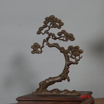 Pure copper imitation ancient fine work greet pines Residence Zen-house Hotel Living Room Genguan Adornment Jo to open a gift