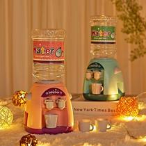 Mini drinking fountain Childrens toy can water out small yellow duck water dispenser Desktop small can be heated and water can be large