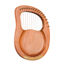 Andrew veneer Leya 16-string harp instrument portable small lyre