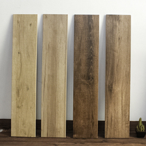 Guest restaurant tiles all floor tiles 200X1000 solid wood Porcelain wood grain antique wood grain Nordic large size bedroom imitation