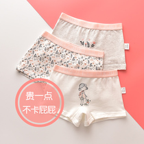 2021 Girls  underwear Flat cotton medium and large childrens shorts for children Small girl boxers Class A loose INS summer thin