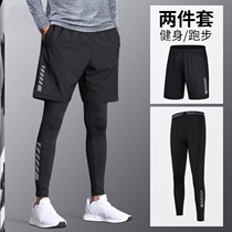 Goodandmar tights men's quick-drying high-playing gym shorts sports suit running suit basketball compression training