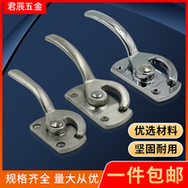 304 stainless steel rotary pressing type sealing coating equipment handle cold storage handle electric cabinet mechanical door handle B19