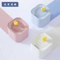Kitty Water Dispenser Automatic Cycle Filtration Mute Flowing Water Dispenser Teddy Kitty Pet Drinker