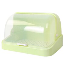Milk bottle holder storage box large drying rack baby baby bottle portable dustproof cup holder with lid