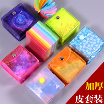 Small square starry sky double constellation sticker children handmade color paper paper crane love material origami Special