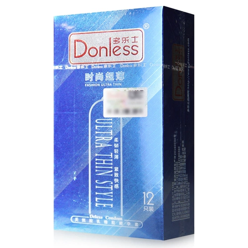 Dolux Natural Latex Rubber Condom Fashion Ultra Town 12 Pack