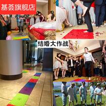 Finger pressure plate household acupoint plantar massage pad wedding ceremony pressure toe board childrens sensory training Super pain version of small bamboo shoots