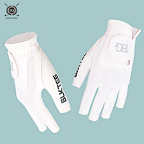 Golf gloves Womens fingerless summer thin breathable golf gloves Womens non-slip wear-resistant two-handed gloves