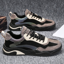 Mens shoes 2021 New Tide autumn color shoes mens low mens casual shoes autumn wild sports trendy shoes