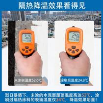 Thermal insulation paint house is not topless hot iron wall roof glass MSQXN_16 outer color steel glass tile roof sunscreen