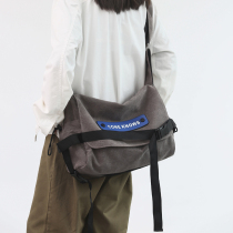 St. Liway Sailor Cloth Bag Mens Boomer Bag Day Tie Satchel Satchel woman Large capacity PostPoor bag Single shoulder backpack