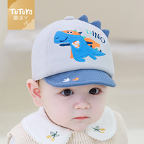 Baby hat spring and autumn thin infant cotton sunshade baseball cap newborn boy baby cap autumn and winter