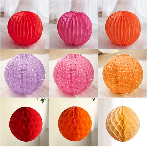 Свадебная комната сотовой шар.