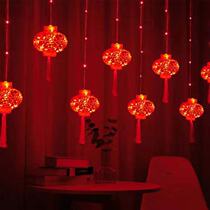 New Spring Festival Led lantern home colored lantern pendant New Year decorations indoor annual goods red lanterns