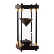 Retro time leak hourglass timer ornaments children 30 minutes 60 hours home living room decorations fall prevention