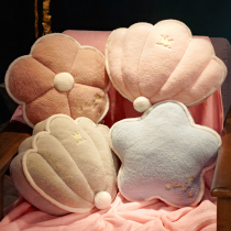 Winter thick pillow quilt dual-purpose coral velvet blanket two-in-one car car cushion nap pillow customization